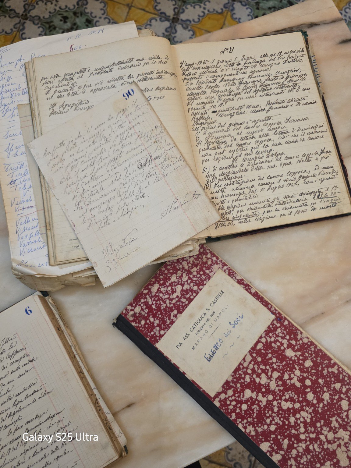 Quaderni e documentazione storica dell'Associazione